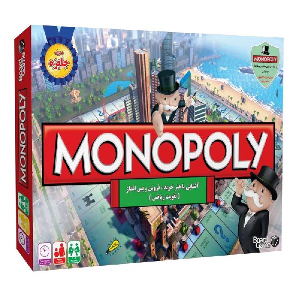 بازی فکری مونوپولی، با ژانر استراتژی، مناسب برای 4 نفر، ویژه گروه سنی بزرگسال، کودک و نوجوان