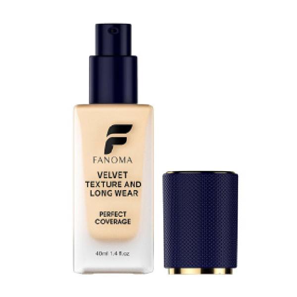 کرم پودر شیشه ای فول کاور مخملی فانوما مدل Velvet حجم 40 میلی لیتر