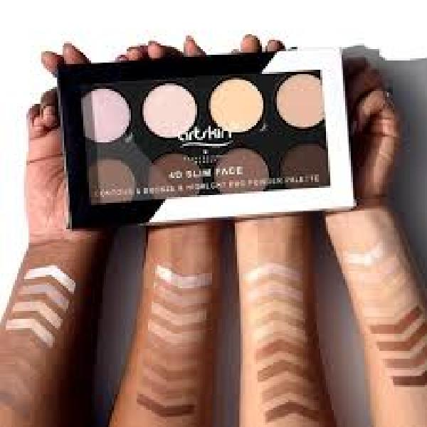 پالت کانتور و هایلایتر پودری آرت اسکین artskin_A3_14